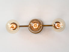 Modern Minimalist Brass Wall Sconce | Customizable Slim Profile Accent Light Fixture - 32518