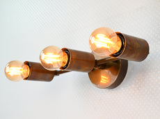 Modern Minimalist Brass Wall Sconce | Customizable Slim Profile Accent Light Fixture - 32518