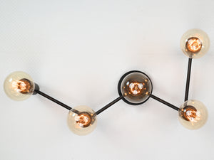 Geometric Modern Brass Wall Sconce | Customizable Designer Accent Lighting Fixture - 32520