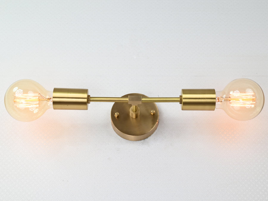 Milan Halo - Diabolo Wall Sconce - 12" - 32522