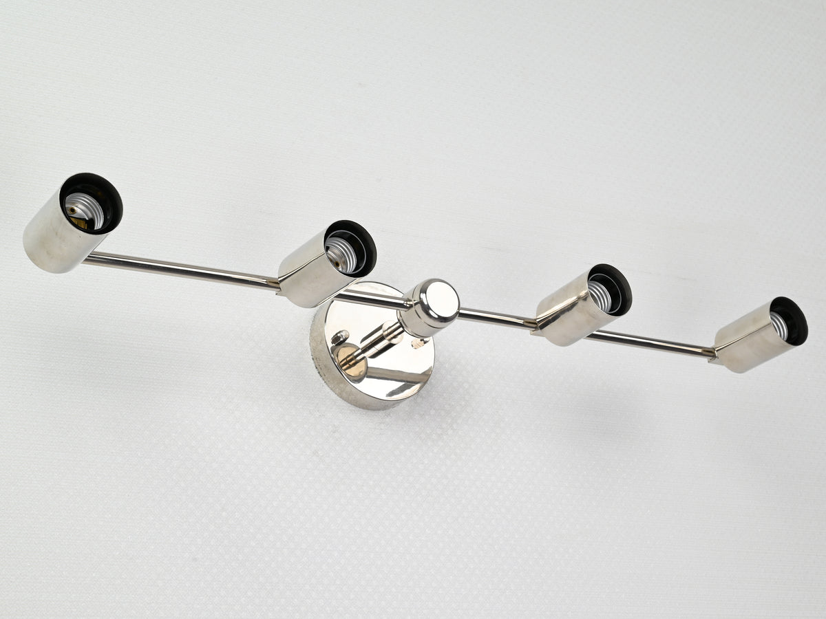 Contemporary Polished Brass Wall Sconce | Sleek Linear Customizable Fixture for Modern Interiors - 32527