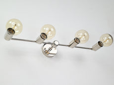 Contemporary Polished Brass Wall Sconce | Sleek Linear Customizable Fixture for Modern Interiors - 32527