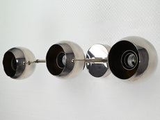 Modern Globe Brass Wall Sconce | Customizable Sleek Spherical Design Fixture for Contemporary Spaces - 32528