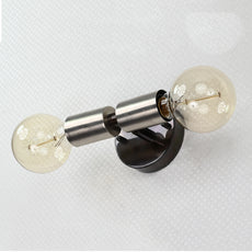 Brass Leaf Studio Wall Sconce Lamp Brushed Chrome Finish, Indoor Wall Lighting Fixture Made of Full Brass, Decorative Wall Sconce