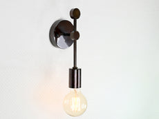 Minimalist Art Deco Brass Wall Sconce Design | Customizable Vintage-Style Vertical Light Fixture - 32540