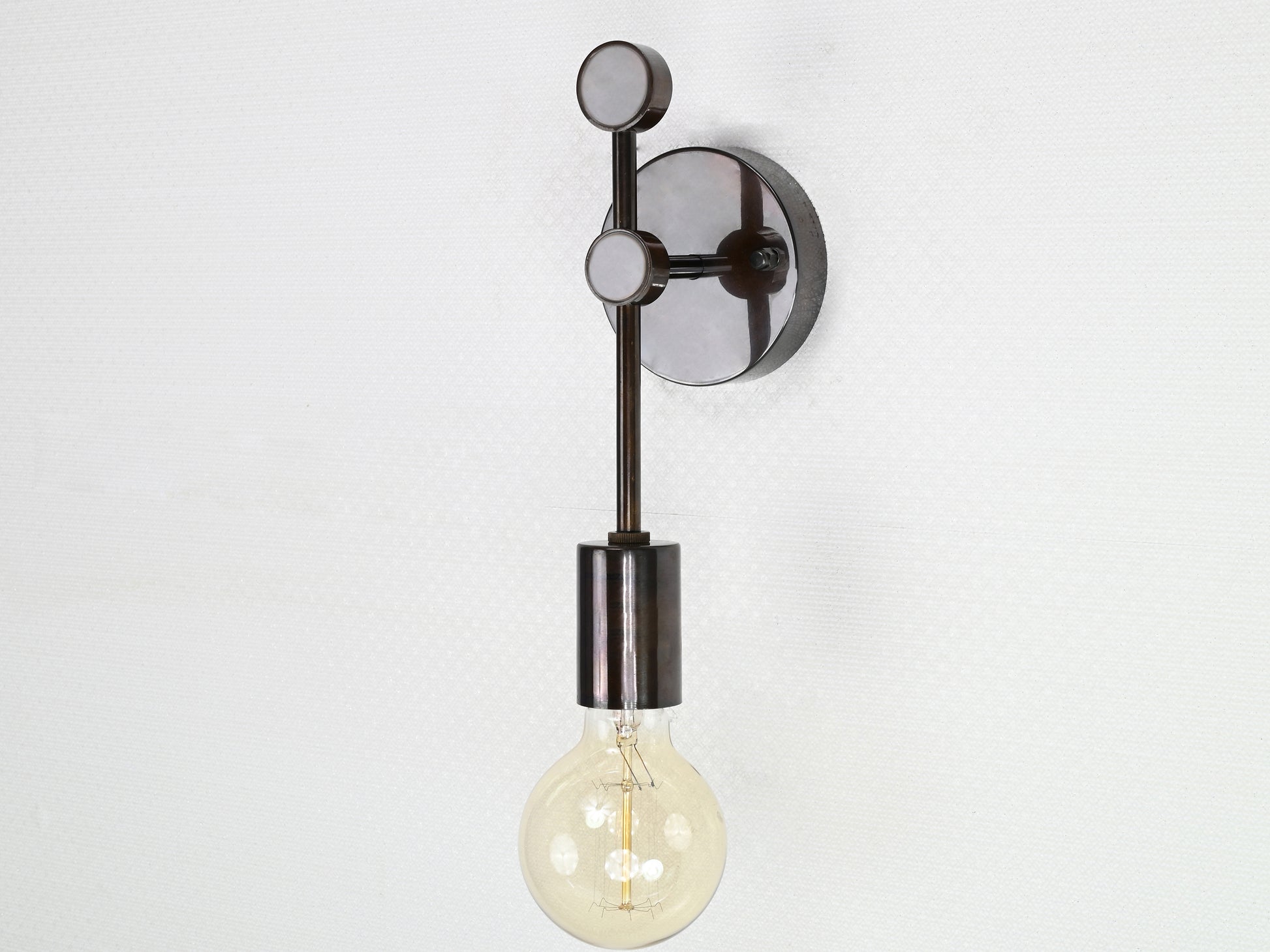 Brass Bare Bulb Wall Sconce, Brass Wall Light - 32540