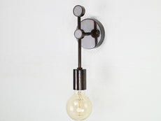 Minimalist Art Deco Brass Wall Sconce Design | Customizable Vintage-Style Vertical Light Fixture - 32540