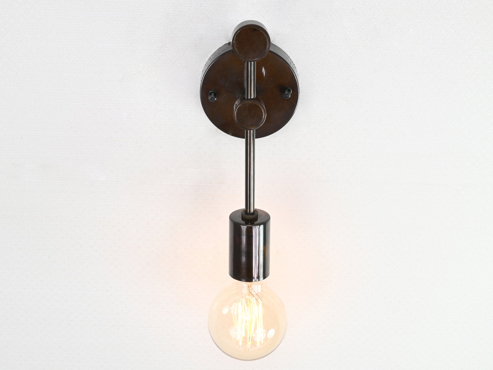 Brass Bare Bulb Wall Sconce, Brass Wall Light - 32540