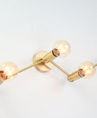 5 Light Beautiful Bare Bulb Wall Sconce - 32543