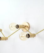 5 Light Beautiful Bare Bulb Wall Sconce - 32543