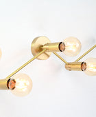 5 Light Beautiful Bare Bulb Wall Sconce - 32543