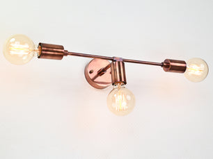 3 Light Brass Vanity Light - 32544