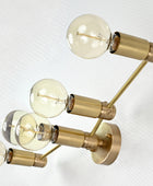 5 Light Beautiful Bare Bulb Wall Sconce - 32547