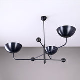 Modern Customizable Chandelier | Ceiling Light Fixture | Uplifting Illumination |  Components | Custom Finish Available - 32252