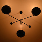 Modern Customizable Chandelier | Ceiling Light Fixture | Uplifting Illumination |  Components | Custom Finish Available - 32252
