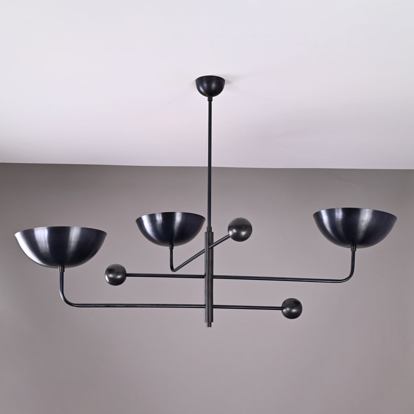 Modern Customizable Chandelier | Ceiling Light Fixture | Uplifting Illumination |  Components | Custom Finish Available - 32252