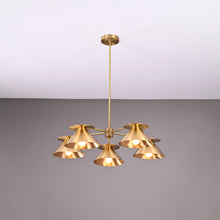 Modern Designer Chandelier – Custom Brass & Copper Light Fixture Fully Customizable Ceiling Pendant Lamp - 32254