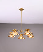 5 Arms Brass Sputnik Pendant Light 27