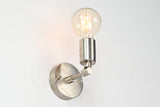 Mid-Century Modern Customizable Wall Sconce – Sleek Single-Light Brass Fixture for Versatile Décor - 32554