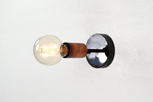 Single Bulb Wall Sconce - 32557