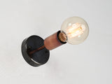 Industrial Modern Brass Wall Sconce | Compact Adjustable Spotlight | Customizable Handcrafted Fixture - 32557