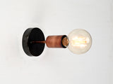 Industrial Modern Brass Wall Sconce | Compact Adjustable Spotlight | Customizable Handcrafted Fixture - 32557