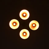 Lisbon Apex Mid-century Chandelier - 4 Lights - 32258