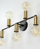 5 light Beautiful Alternate Bare Bulb Wall Fixture - 32562