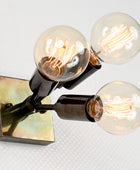 3 Lights Bare Bulb Wall Sconce - 32565