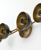 4 Bulb Brass Wall Fixgture, Adjustable Wall Sconce - 32569