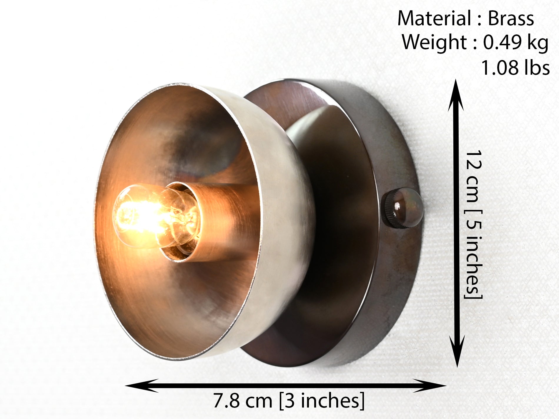 Single Bulb Wall Sconce - 32570