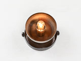 Industrial Modern Brass Wall Sconce | Customizable Cone Shade Fixture for Accent & Task Lighting - 32570