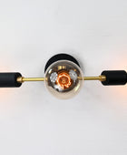 3 Lights Brass Wall Sconce - 32574