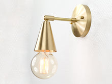 Modern Cone Wall Sconce with Rotating Arm | Adjustable Customizable Light Fixture for Accent Lighting - 32579