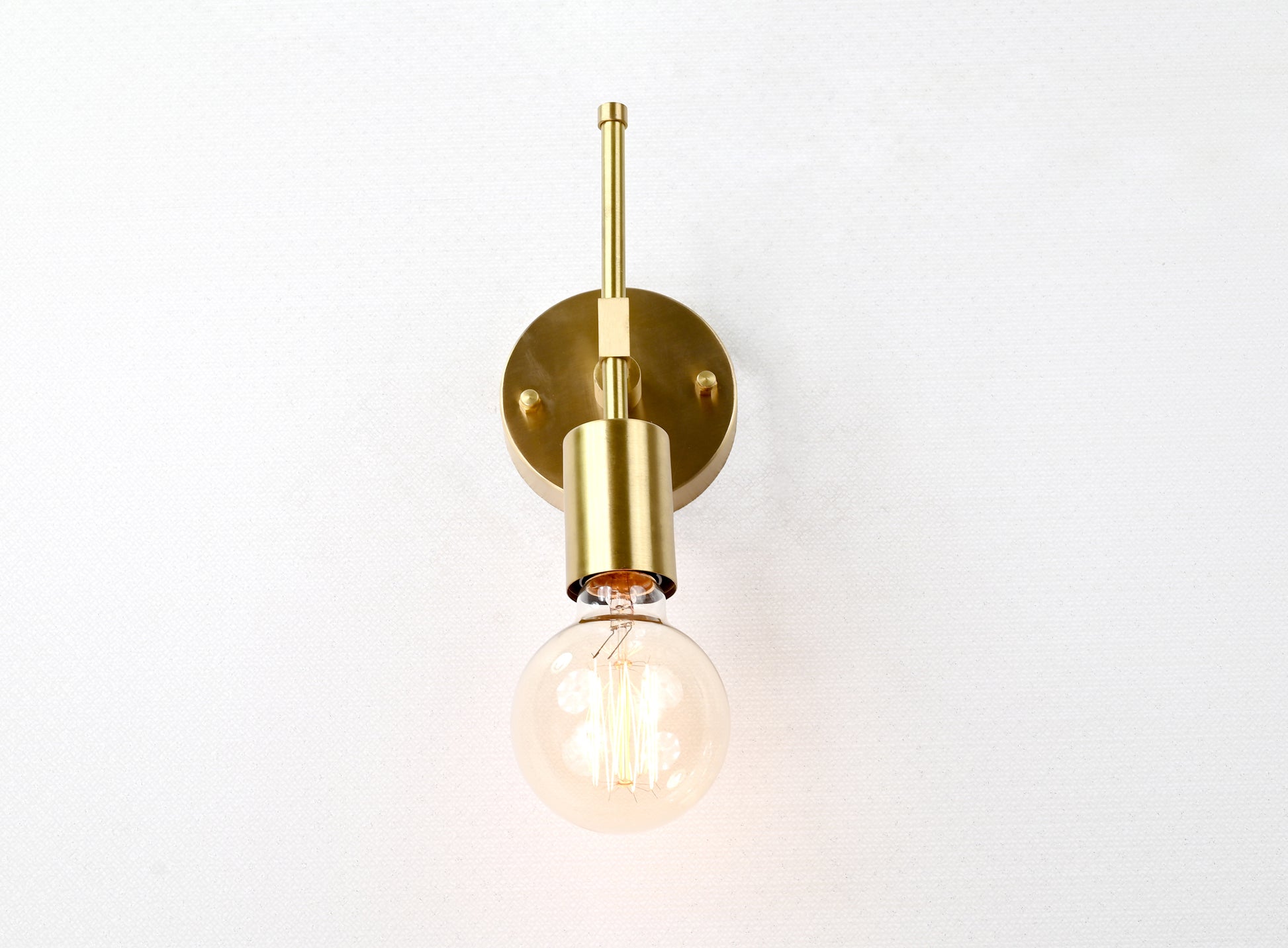 Single Bulb Brass Adjustable Vanity light - 32580