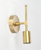 Single Bulb Brass Adjustable Vanity light - 32580