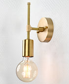 Single Bulb Brass Adjustable Vanity light - 32580