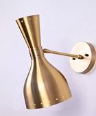 Diabolo Style Brass Wall Sconce 6