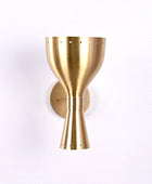 Diabolo Style Brass Wall Sconce 6