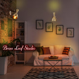 Mid-Century Diabolo Style Wall Sconce with Perforated Shade | Customizable Modern Light Fixture - 32588