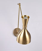 Brass Adjustable Diabolo Wall Sconce / Fixture - 32589