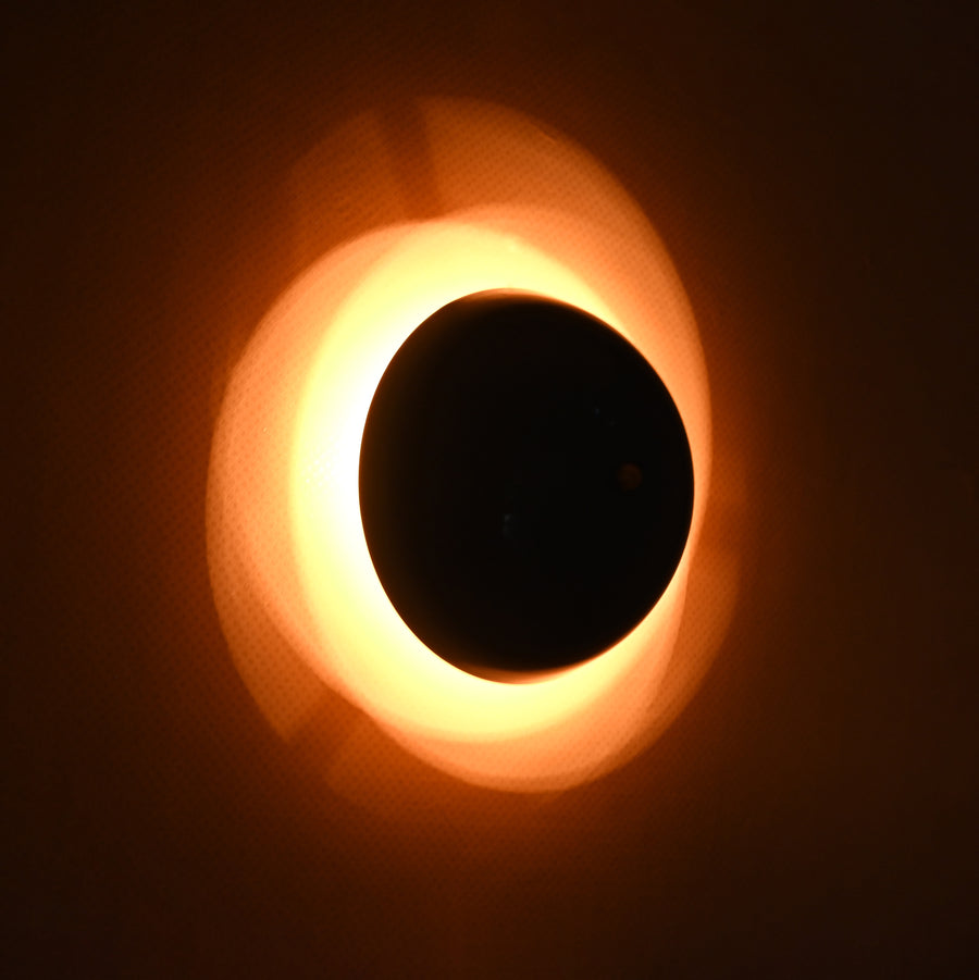 Modern Uplight Dome Wall Sconce with Ambient Glow | Customizable Decorative Wall Light Fixture - 32590