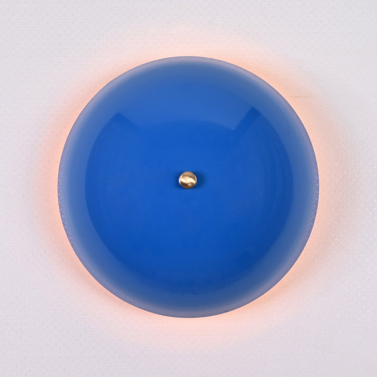 Modern Uplight Dome Wall Sconce with Ambient Glow | Customizable Decorative Wall Light Fixture - 32590