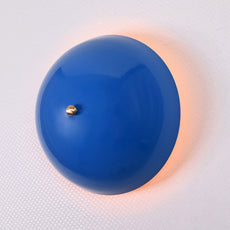 Modern Uplight Dome Wall Sconce with Ambient Glow | Customizable Decorative Wall Light Fixture - 32590