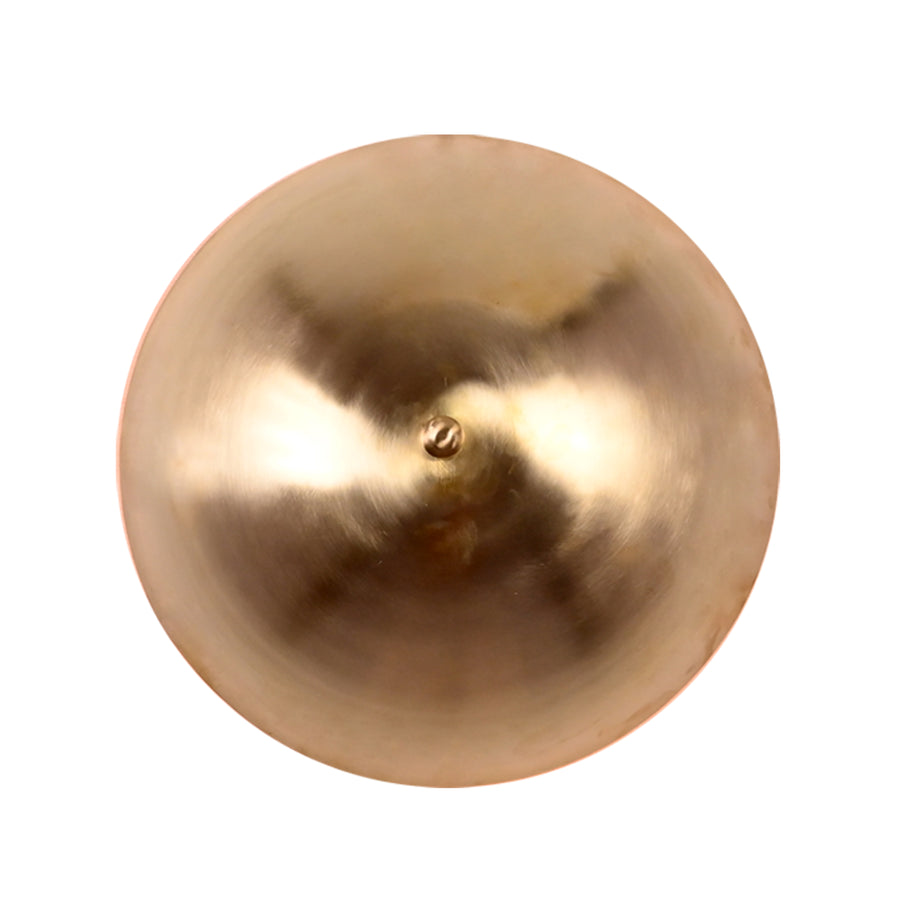 Modern Dome Uplight Wall Sconce with Ambient Glow | Customizable Decorative Accent Light Fixture - 32591