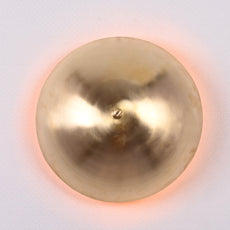 Modern Dome Uplight Wall Sconce with Ambient Glow | Customizable Decorative Accent Light Fixture - 32591