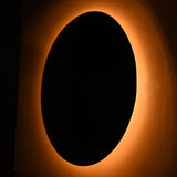 Minimalist Oversized Dome Wall Sconce with Uplifting Light | Customizable Modern Decorative Fixture - 32595