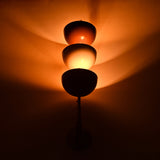 Modern Sculptural Wall Sconce with Tiered Bowl Design | Customizable Artistic Accent Light Fixture - 32597