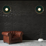 Modern Concave Dish Wall Sconce with Globe Center | Customizable Sculptural Decorative Light Fixture
 - 32598