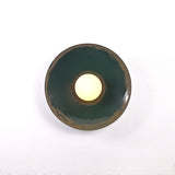 Modern Concave Dish Wall Sconce with Globe Center | Customizable Sculptural Decorative Light Fixture
 - 32598